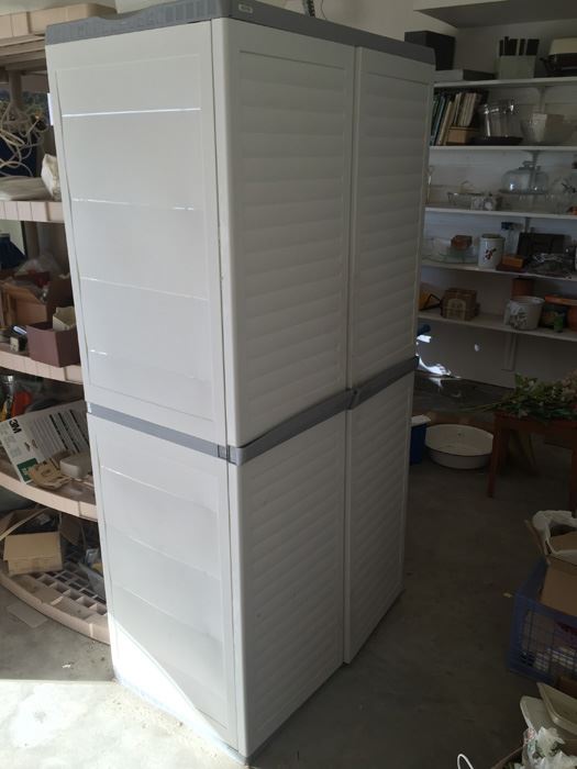 Keter Freestanding Storage Cabinet With Doors - Does Not Include Contents Of Cabinet [Photo 5]