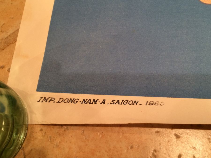 Original Vintage Vietnam Travel Poster - 1960 [Photo 5]