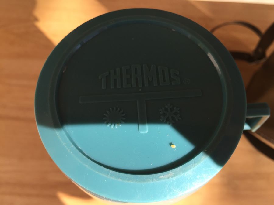 Vintage Stainless Steel Thermos With Carrying Case [Photo 8]