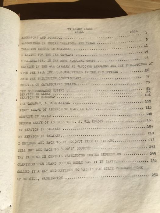 Unpublished Original Draft Book Recounting Military Experience Of Major Harrison O. Fletcher Complete With Many Photos [Photo 5]