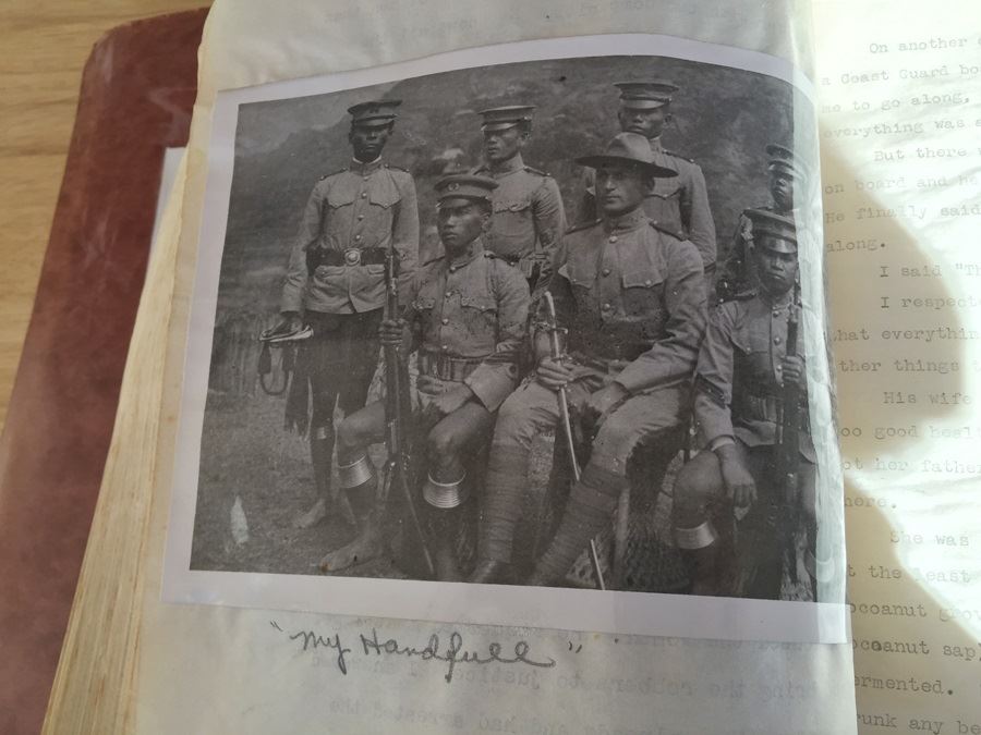 Unpublished Original Draft Book Recounting Military Experience Of Major Harrison O. Fletcher Complete With Many Photos [Photo 12]