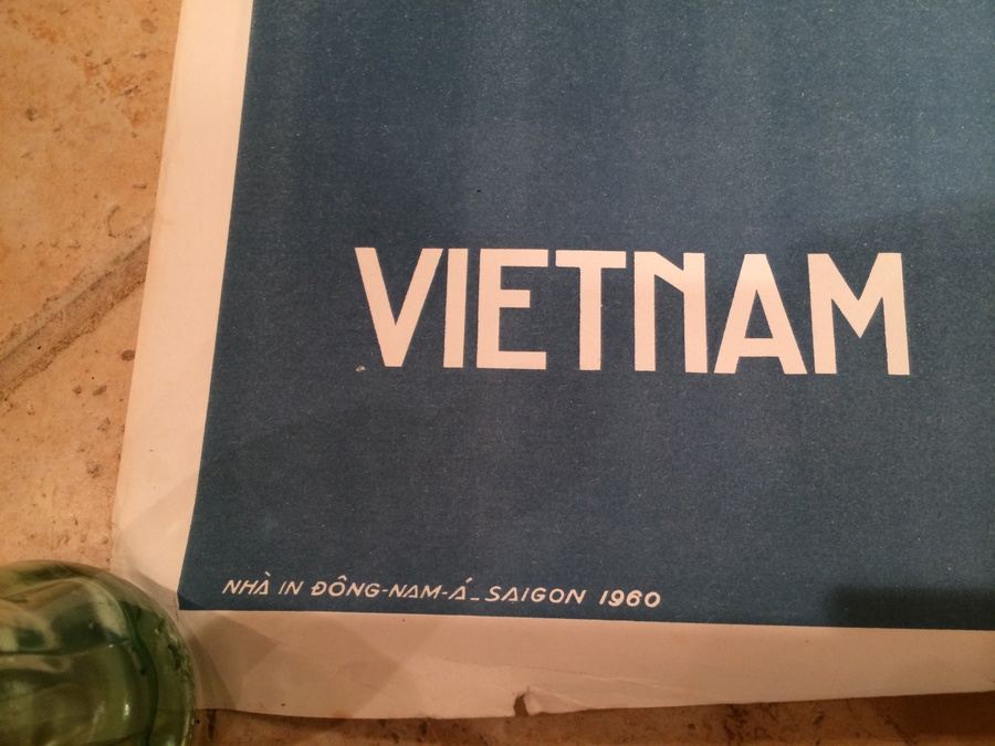 Original Vintage Vietnam Travel Poster - 1960 [Photo 2]
