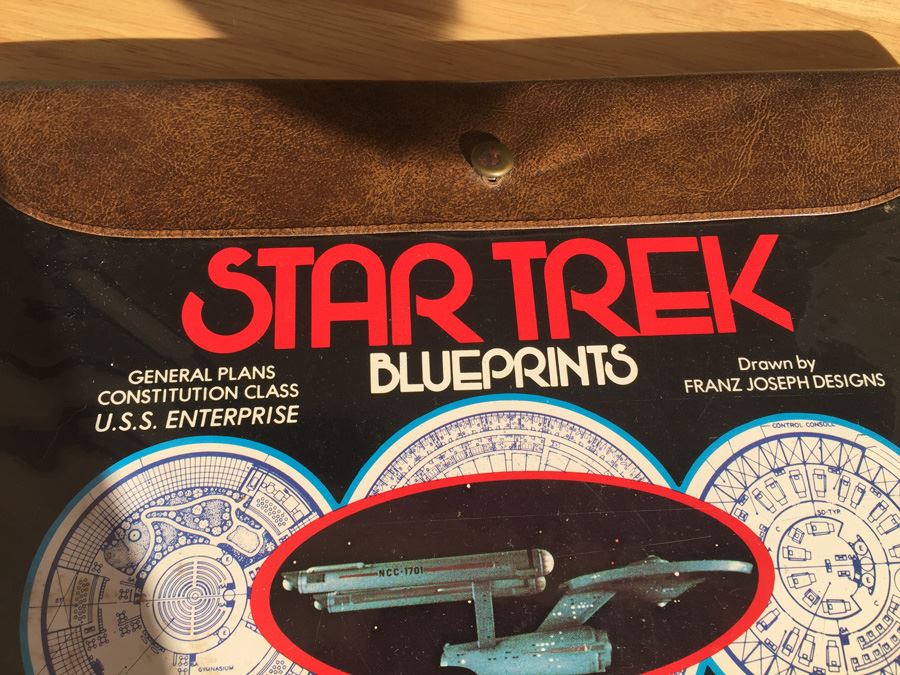 STAR TREK Blueprints Vintage 1973