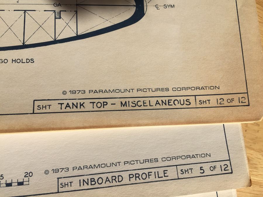 STAR TREK Blueprints Vintage 1973 [Photo 8]