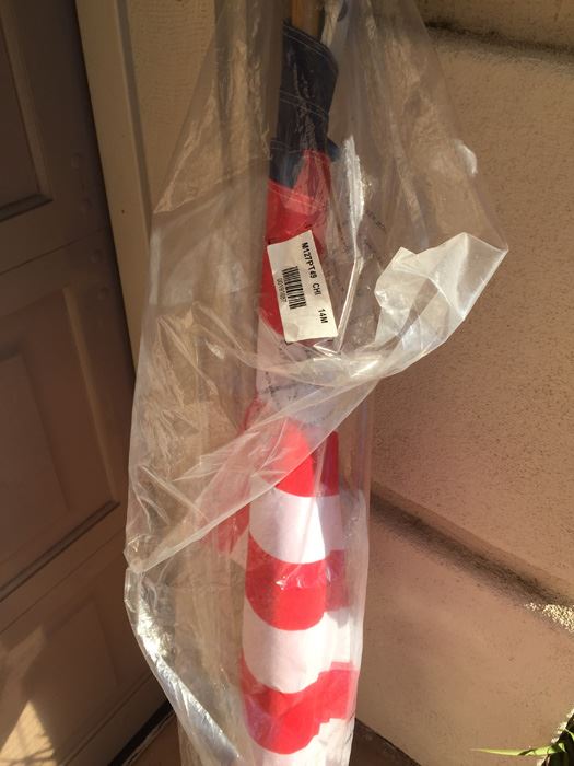 US Flag With Wooden Pole [Photo 3]