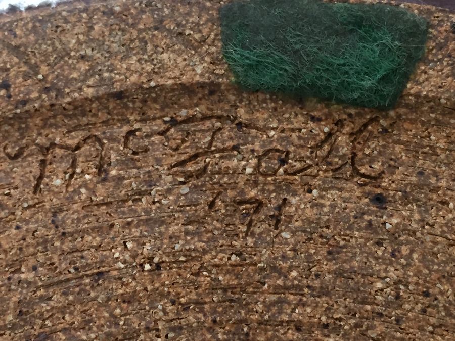 Retro 70s Hand Made Pottery Ashtray Signed And California Pottery [Photo 11]