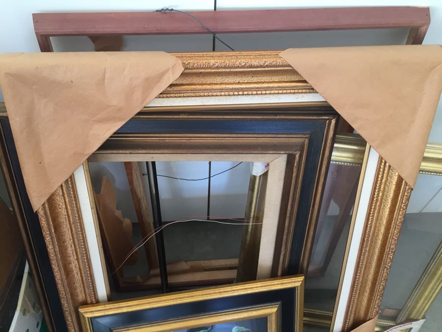 Wooden Frame And Print Lot [Photo 3]