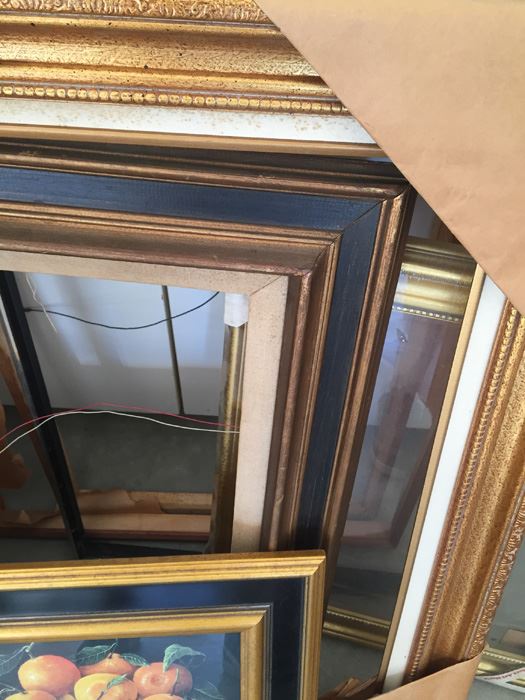 Wooden Frame And Print Lot [Photo 6]