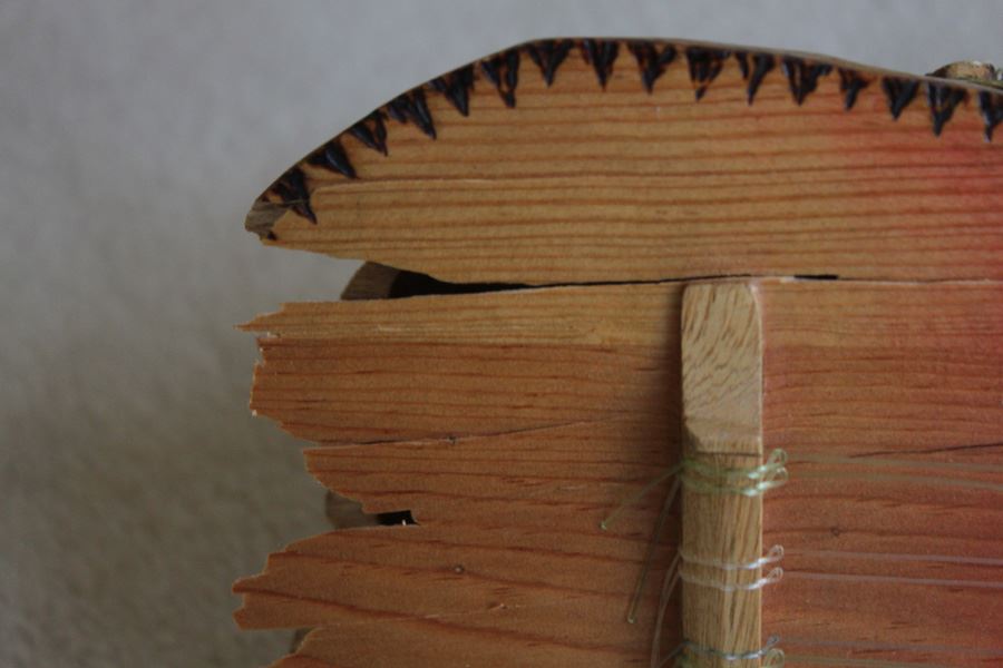 Hand Carved Ukelele - Note Damage To Bottom [Photo 7]