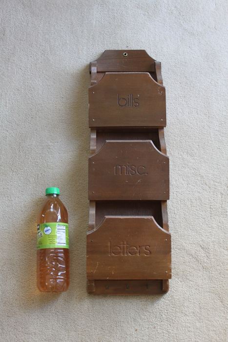 Wall Mounted Wooden Organizer [Photo 1]