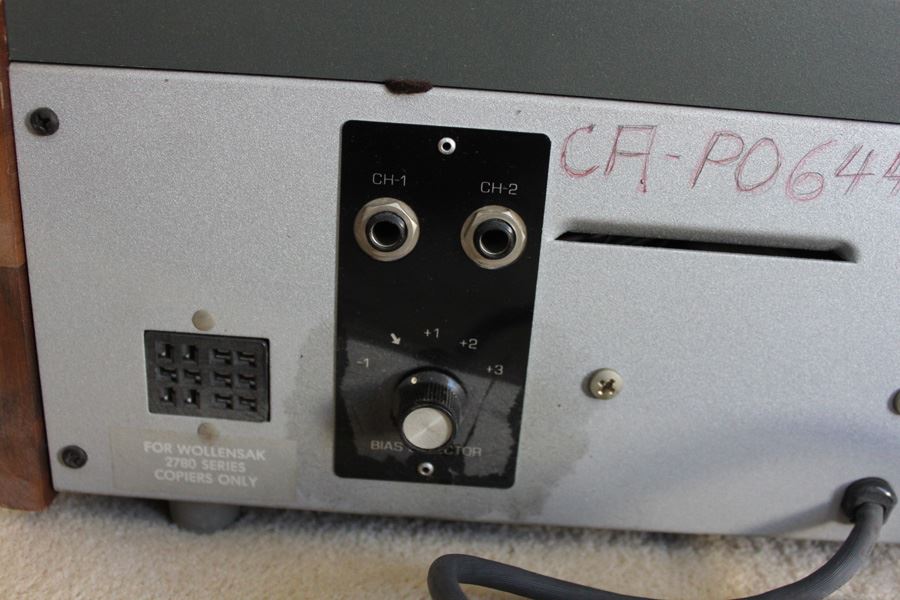 3M Wollensak 2770AV High Speed Cassette Tape Desk Top Duplicator [Photo 12]