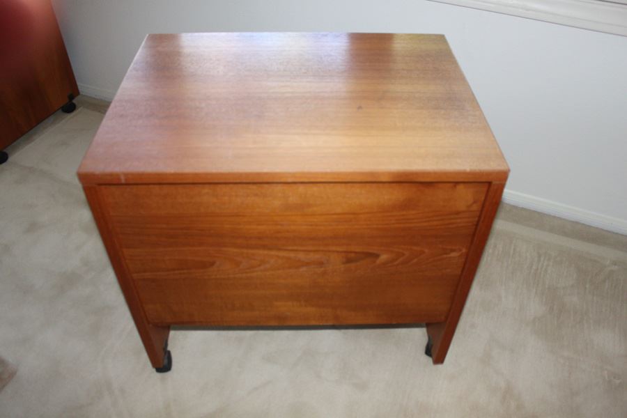 Balans Variable Chair (Norway Designed By Peter Opsvik) And Small Desk On Casters - Chair Retails for $425 [Photo 3]