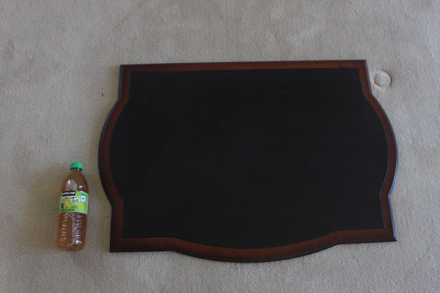 Small Desk On Casters With Bombay Executive Desk Pad [Photo 4]