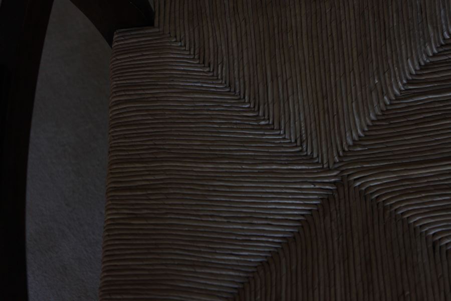 Bombay Secretary Desk With Bombay Rush Seat Chair [Photo 4]