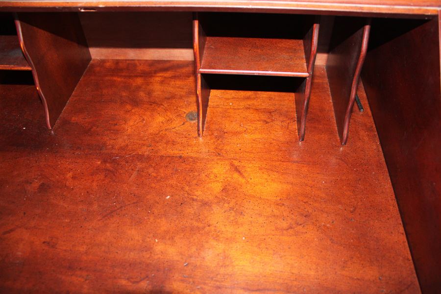 Bombay Secretary Desk With Bombay Rush Seat Chair [Photo 12]