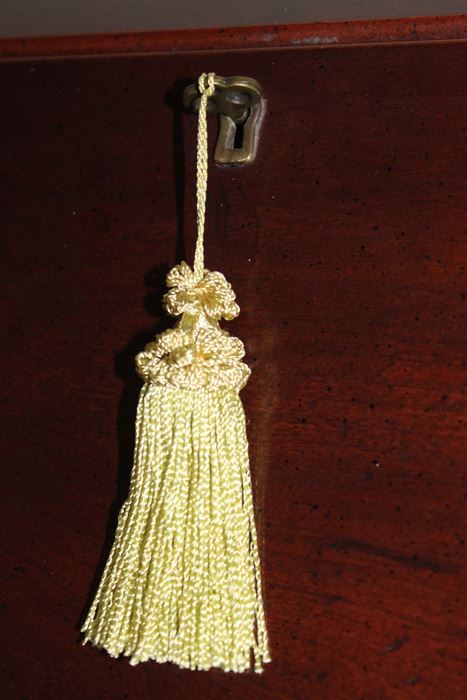 Bombay Secretary Desk With Bombay Rush Seat Chair [Photo 2]