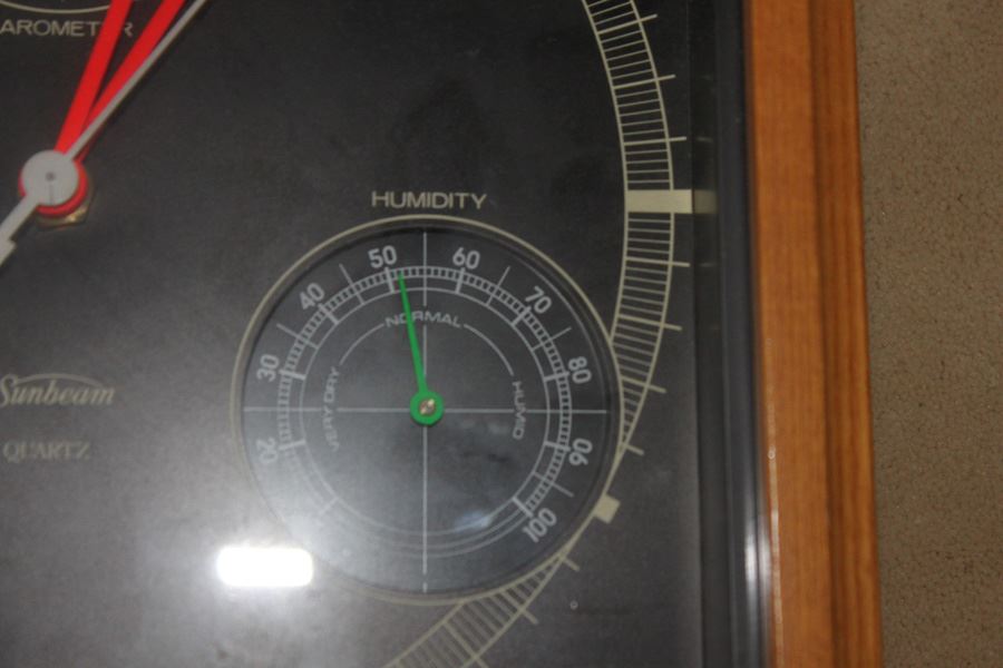 Sunbeam Clock With Weather Gauges [Photo 2]