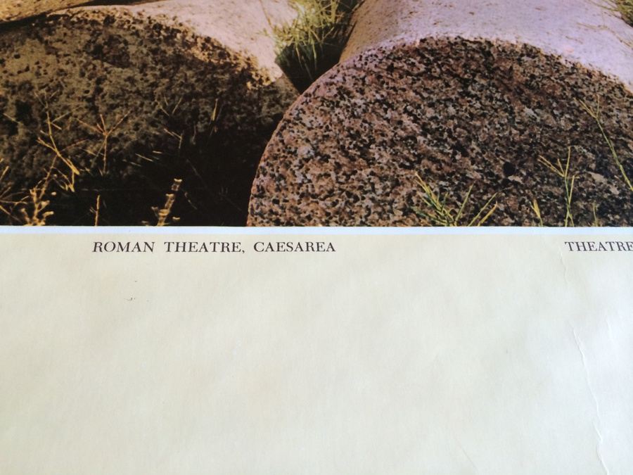 Original Vintage Israel Travel Poster [Photo 3]