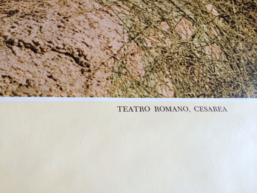 Original Vintage Israel Travel Poster [Photo 5]