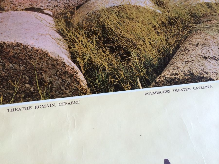 Original Vintage Israel Travel Poster [Photo 4]