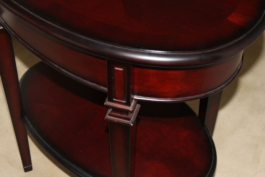 Two-Tier Side Table With Drawer [Photo 7]