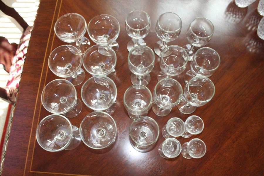 Glass Stemware Lot [Photo 4]