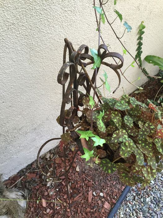 Metal Pot Stand With Potted Plant [Photo 5]