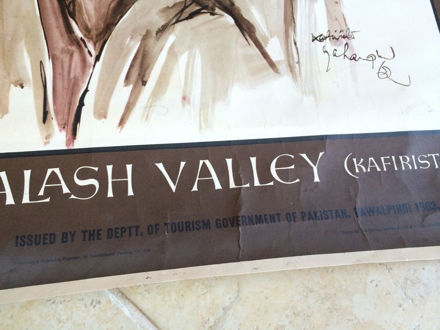 Original Vintage Pakistan Travel Poster [Photo 4]