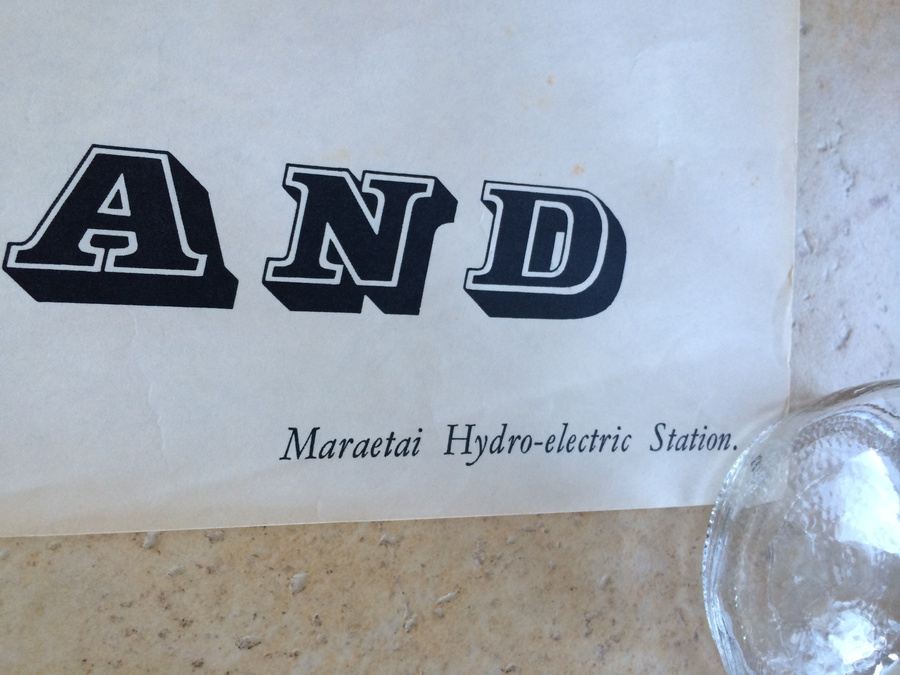 Original Vintage New Zealand Travel Poster [Photo 2]