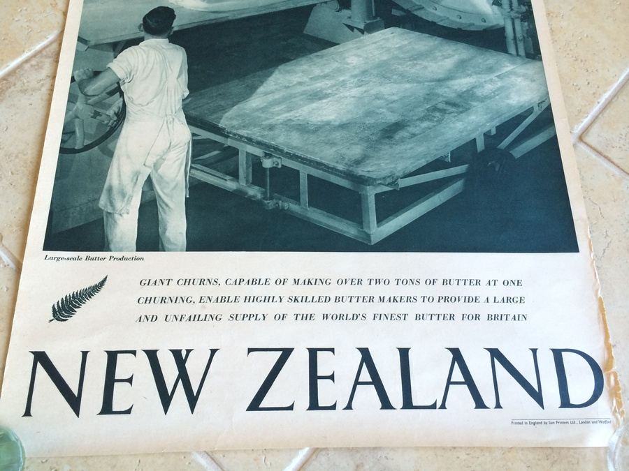 Original Vintage New Zealand Travel Poster [Photo 6]