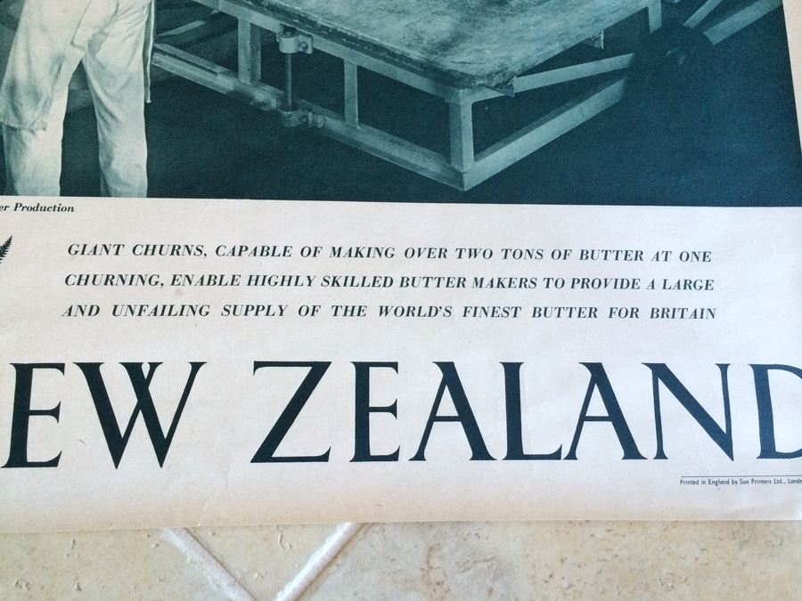 Original Vintage New Zealand Travel Poster [Photo 4]