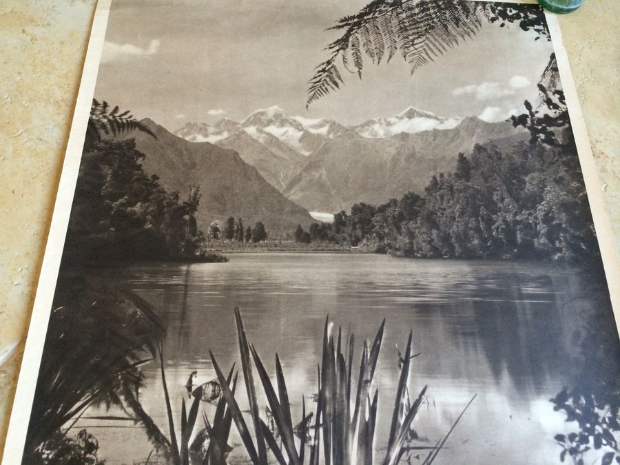 Original Vintage New Zealand Travel Poster [Photo 5]