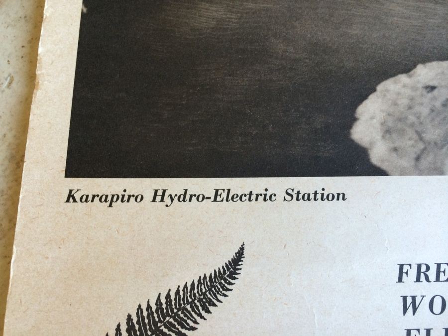 Original Vintage New Zealand Travel Poster [Photo 3]