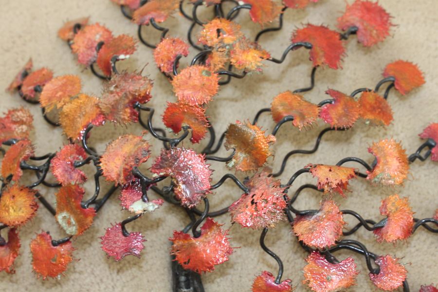 Wood And Metal Tree Plus Wooden Book Box Lot [Photo 4]