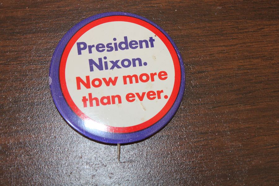 President Nixon Button