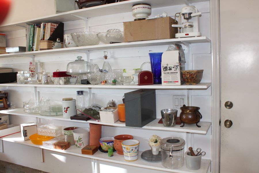 Large Lot Of Items On Shelf In Garage [Photo 2]