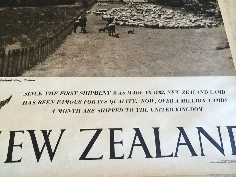 Original Vintage New Zealand Travel Poster [Photo 4]