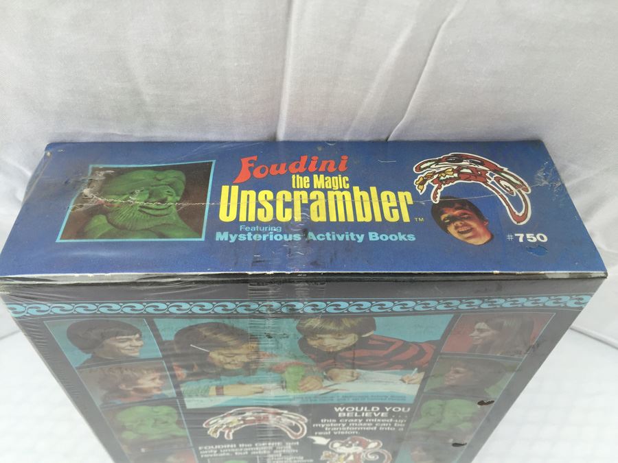 Foudini The Magic Unscrambler Sealed New In Box Genie Vintage 1977 [Photo 5]
