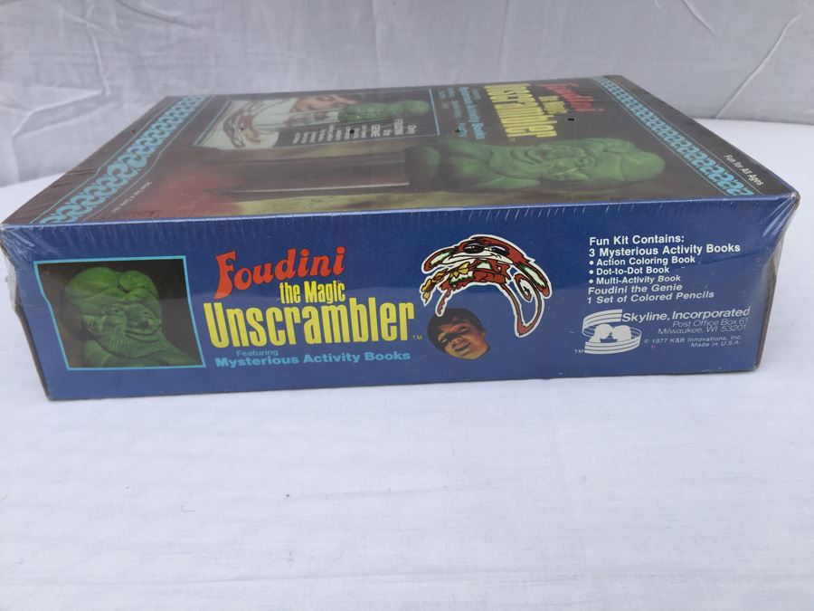 Foudini The Magic Unscrambler Sealed New In Box Genie Vintage 1977 [Photo 6]