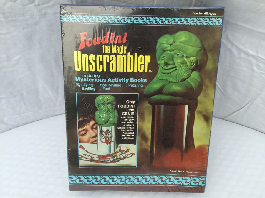 Foudini The Magic Unscrambler Sealed New In Box Genie Vintage 1977