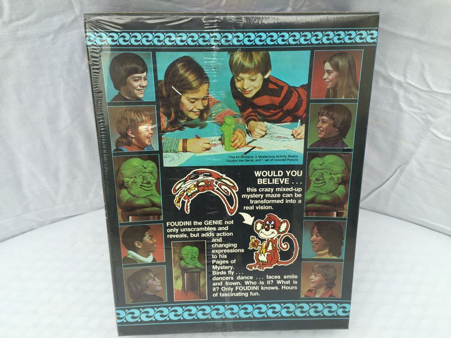 Foudini The Magic Unscrambler Sealed New In Box Genie Vintage 1977 [Photo 4]