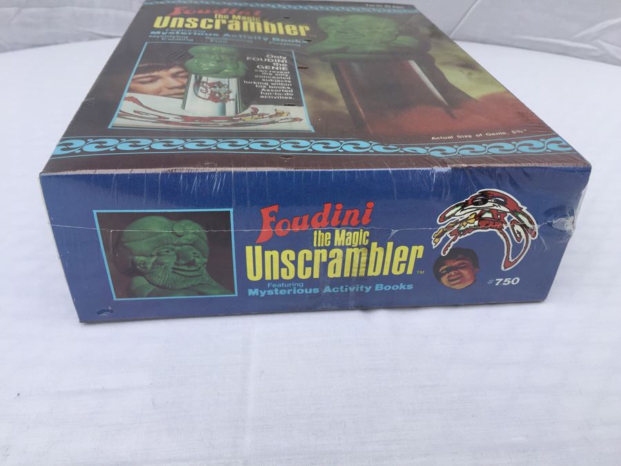 Foudini The Magic Unscrambler Sealed New In Box Genie Vintage 1977 [Photo 7]