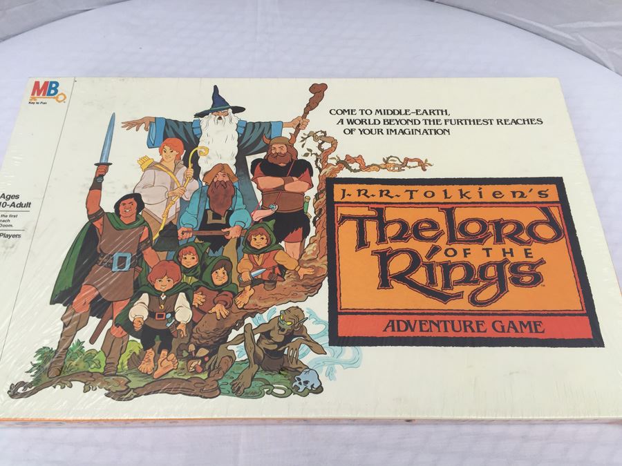 J. R. R. Tolkien The Lord Of The Rings Adventure Game Sealed New In Box Vintage 1979 [Photo 2]