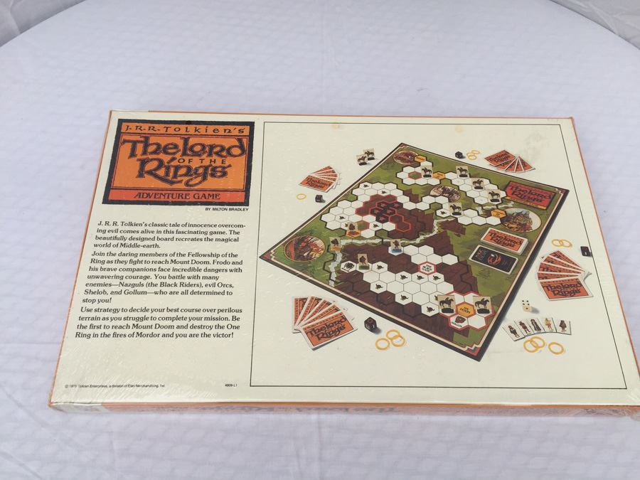J. R. R. Tolkien The Lord Of The Rings Adventure Game Sealed New In Box Vintage 1979 [Photo 9]