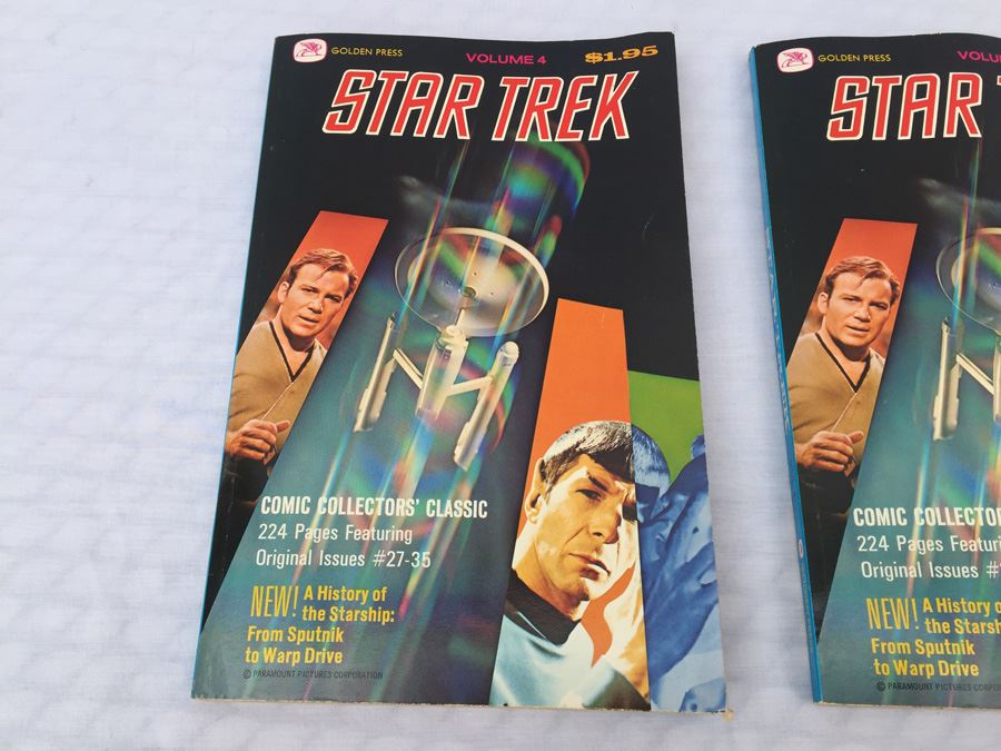 STAR TREK Volume 4 Golden Press Comic Collectors' Classic Vintage 1977 [Photo 2]