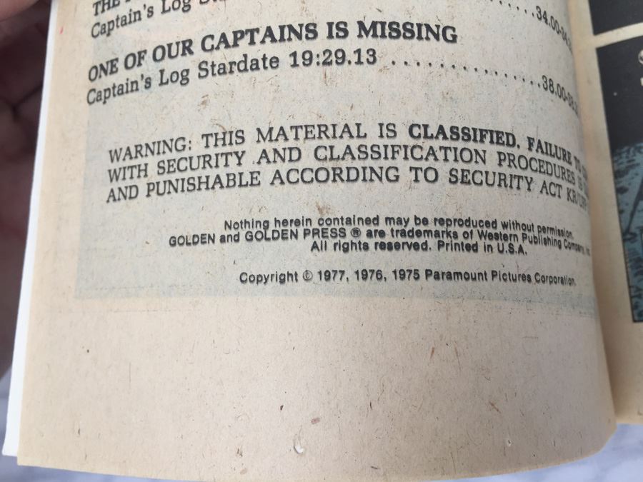 STAR TREK Volume 4 Golden Press Comic Collectors' Classic Vintage 1977 [Photo 8]