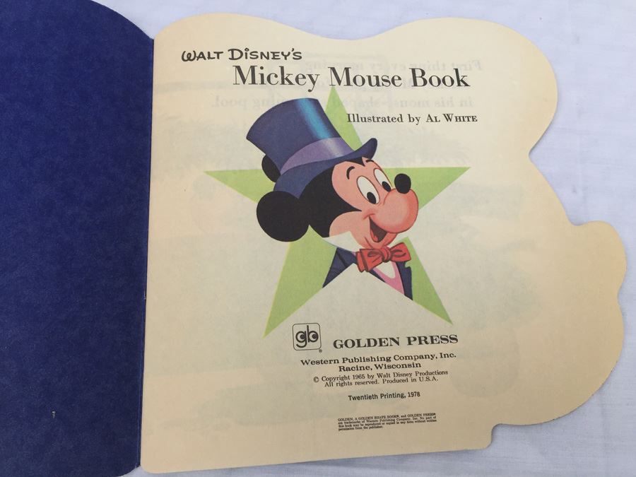 A Walt Disney Coloring Book Best of Disney 1978 Golden