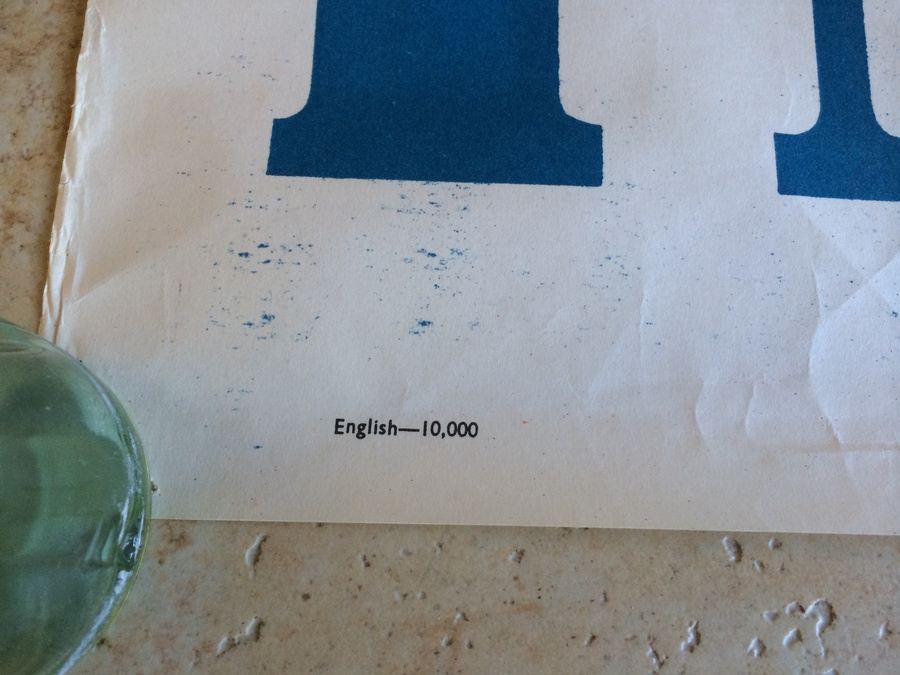 Original Vintage India Travel Poster [Photo 3]