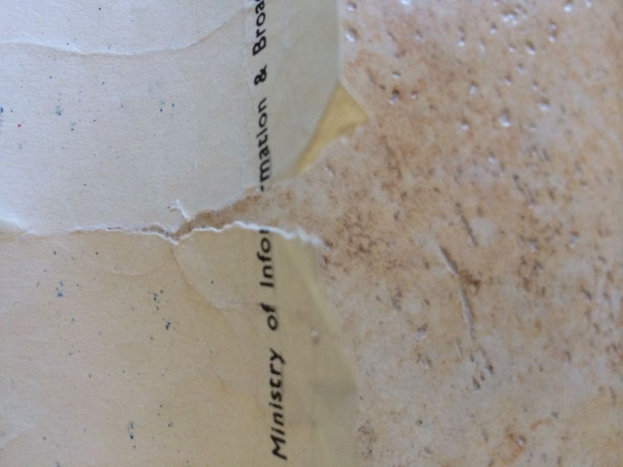 Original Vintage India Travel Poster [Photo 12]