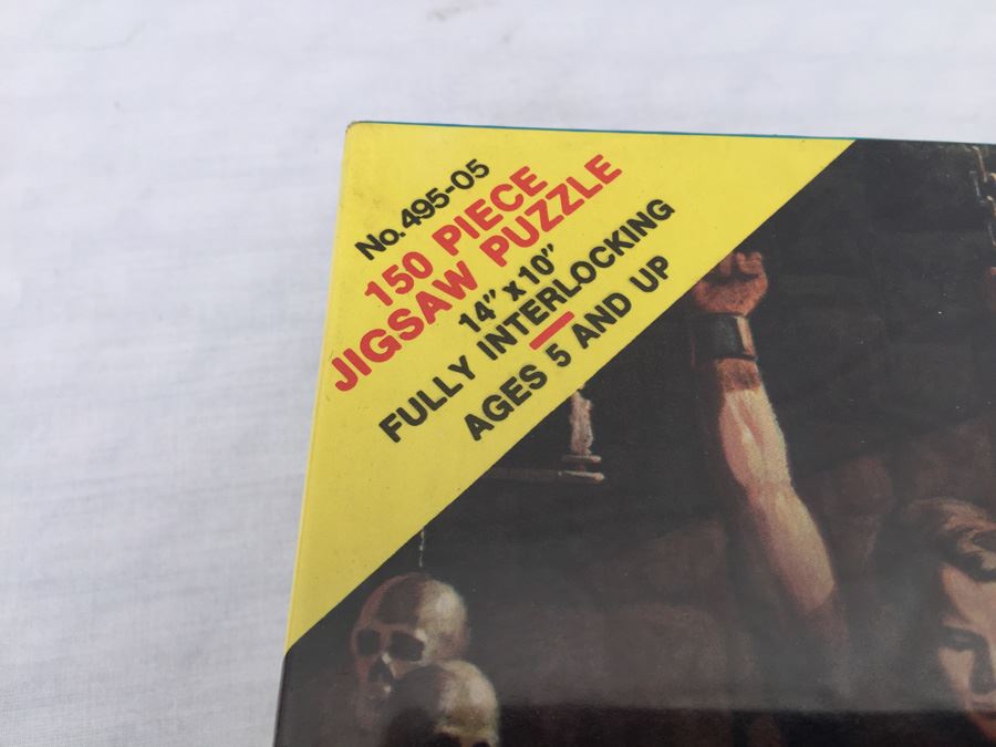 Pair Of STAR TREK Series II Jigsaw Puzzles Sealed New In Box Vintage 1976 The Alien And Force Field Capture [Photo 8]